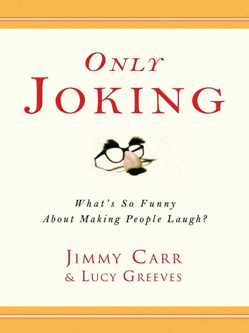 Title details for Only Joking by Jimmy Carr - Wait list